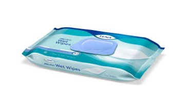 TENA ProSkin Wet Серветки вологі 3 в 1 для літніх людей, 48 шт.