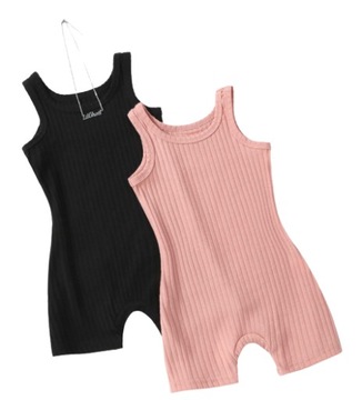 KOMBINEZON DZIECIĘCY PRĄŻKOWANY 2 PACK 120 VXD