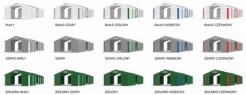 Namioty Przemysłowe 5x14m Mocne DAS 560 SP