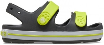 Сандалі дитячі CROCS сандалі шльопанці сірий лаймовий сандалі р. 28-29