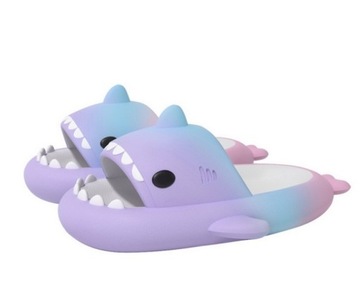ZABAWNE KLAPKI REKINKI NA PLAŻĘ KAPCIE REKIN SHARK