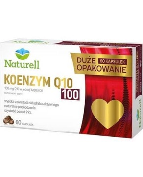 Naturell Koenzym Q10 100 mg 60 kapsułek