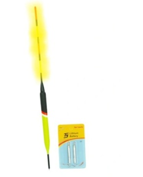 SPŁAWIK ŚWIĘCĄCY W NOCY LED 3g SF-EL7A + 2 baterie
