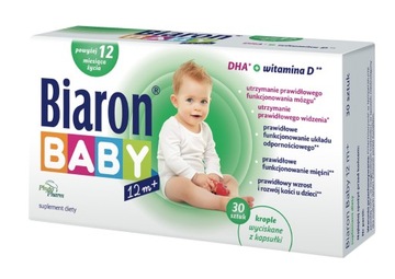 Biaron Baby 12m+, 30 kapsułki twist-off