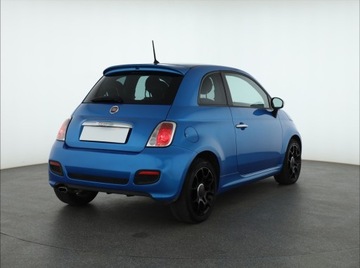 Fiat 500 II Seria 1 1.2 69KM 2014 Fiat 500 1.2, Salon Polska, Serwis ASO, Skóra, zdjęcie 4