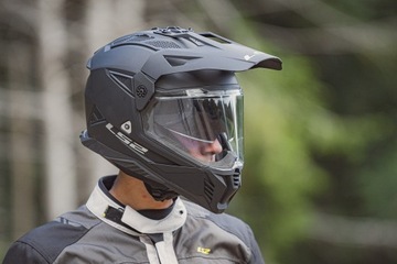 Kask LS2 MX702 PIONEER II Enduro Adventure Quad Black Matt rozm. L