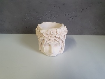 Подарок на новоселье XL Pot Head Face Mimosa