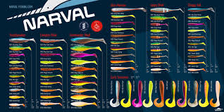 Резиновая мягкая приманка Rubber Narval Commander Shad 10см