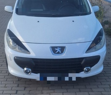 Колпачки фонарей Peugeot 307 facelift 2005 - 2008 г.в. абс пластик