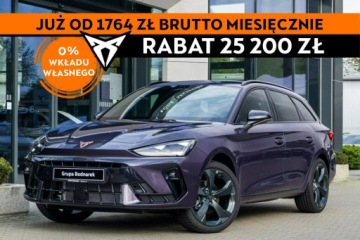 Cupra Leon II Sportstourer Facelifting 1.5 TSI 150KM 2026 Cupra Leon Sportstourer 1.5 TSI 150 KM - Dostępny