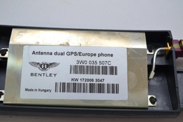 BENTLEY CONTINENTAL 6.0 2007 RHD GPS ANTÉNA ZESILOVAČ