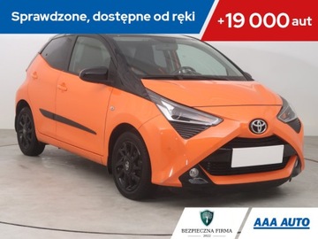Toyota Aygo II Hatchback 3d Facelifting 1.0 VVT-i 72KM 2019 Toyota Aygo 1.0 VVT-i, Salon Polska, Serwis ASO