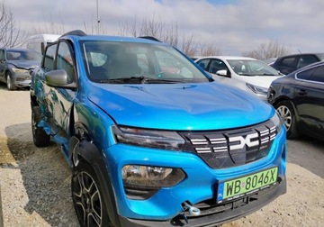 Dacia Spring Crossover Elektryczny 45KM 2023 Dacia Spring 2023 ELEKTRYK Salonowy. AUTOMAT. Uszkodzony. Poobijany. 45KM, zdjęcie 2