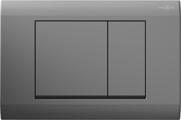 PRZYCISK WC FENIX 01 do GEBERIT UP320 GUN GRAY