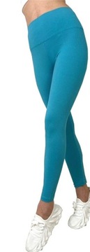 LEGGINSY PRĄŻKOWANE SPODNIE PRĄŻEK GETRY 4XL/5XL
