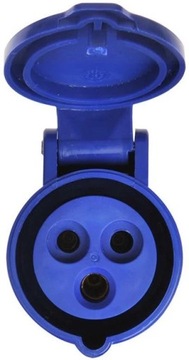 WTYCZKA CEE ADAPTER SCHUKO GNIAZDO Z KLAPKĄ 230 V