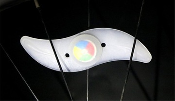 СВЕТОДИОДНАЯ ПОДСВЕТКА НА СПИЦОВОЕ КОЛЕСО ВЕЛОСИПЕДНАЯ НАКЛАДКА V2