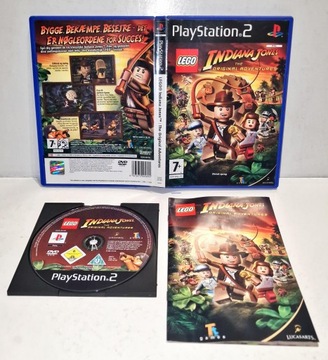 Gra LEGO INDIANA JONES THE ORYGINAL ADVENTURES PS2 CZYTAJ OPIS !!!