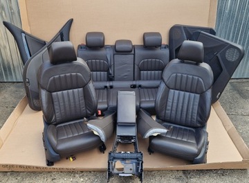 FOTELE KANAPA SKODA SUPERB III SEDAN L&K BRĄZ KPL ELEKTRYKA