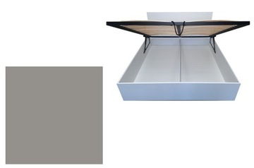 Łóżko VICTORIA LUX 120 rama metal szare - kolory