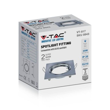 Хромированная петелька V-tac