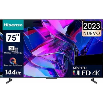 Smart TV Hisense 75U7KQ 4K Ultra HD 75" HD