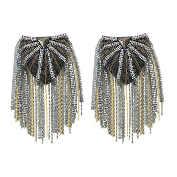 Tassel Link Chain Epolet Stylowy jednolity wystrój