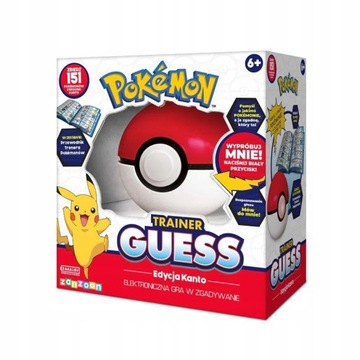 Интерактивная игра про покемонов Zanzoon Trainer Guess Kanto edition 151 Pokemon