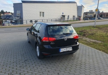 Volkswagen Golf VII Hatchback 3d 1.2 TSI 105KM 2014 Volkswagen Golf 1.2 105KM 5-Drzwi Klima Tempomat BDB Stan Zarejestrowany w, zdjęcie 3