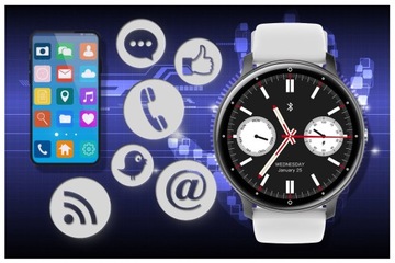 СМАРТ-ЧАСЫ УНИСЕКС GRAVITY GT1-4 PRO - ЗВОНКИ ПО BLUETOOTH, ДОПОЛНИТЕЛЬНЫЙ РЕМЕНЬ (s