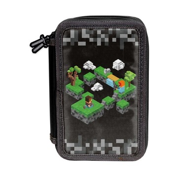 PIÓRNIK SZKOLNY trzy komorowy z wyposażeniem PASO MINECRAFT