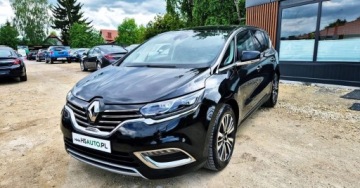 Renault Espace V Van 1.6 Energy TCe 200KM 2017 Renault Espace BENZYNA AUTOMAT najbgatsza wersja INITIALE PARIS masaze, zdjęcie 1