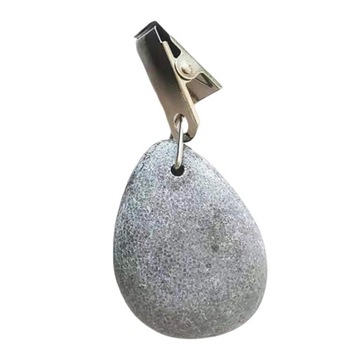 Тяжелые гири для скатерти с зажимом, подвеска с маленькими каменными гирями на 8 штук