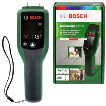 ИЗМЕРИТЕЛЬ ВЛАЖНОСТИ ДЕРЕВА UniversalHumid BOSCH