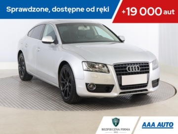 Audi A5 8T Coupe 2.0 TDI 170KM 2009 Audi A5 2.0 TDI, 167 KM, Skóra, Navi, Xenon