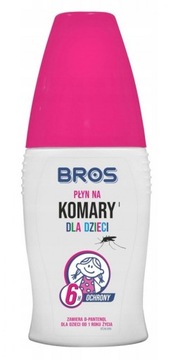 BROS PŁYN na Komary dla DZIECI 50ml od 1 Roku
