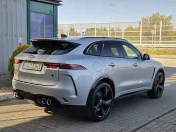 Jaguar F-Pace SVR Facelifting 5.0P V8 550KM 2022 Jaguar F-PACE SVR 5.0 V8 Supercharged 550 KM. FV23, zdjęcie 3