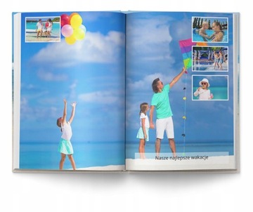 Фотокнига А4 вертикальная, 100 страниц, твердый переплет.