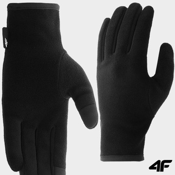Мужские зимние велосипедные перчатки 4F Touch, велосипедные перчатки унисекс