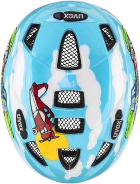 Детский велосипедный шлем Uvex Kid 2 синий, 46-52 см