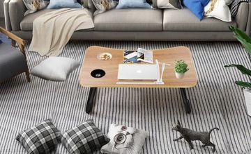 СКЛАДНОЙ СТОЛИК ДЛЯ НОУТБУКА С USB-ПОРТАМИ 60х40 СМ