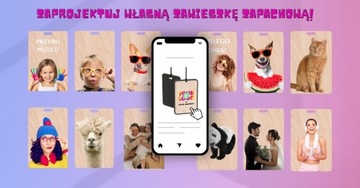 Автомобильные ароматические подвески с логотипом, 25 шт.