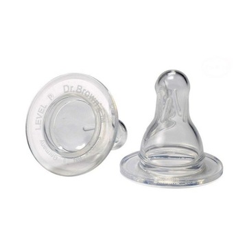 Соска-пустышка DRBROWNS Natural Flow Level 2 3 м+ 2 шт.