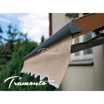 Markiza elektryczna 500x300 Beżowa STD