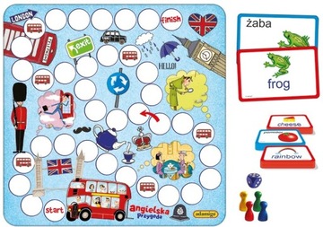 Викторина по английскому приключению Развивающая настольная игра