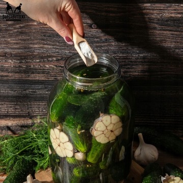 DUŻY SŁOIK 4 L na KAPUSTĘ OGÓRKI PRZETWORY CIASTKA SZKLANY SŁÓJ z zakrętką