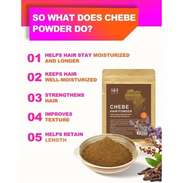 Chebe Powder Africa Women Strong против ломкости