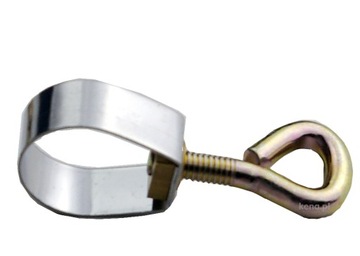 Зажим, зажим тамбурной трубы рамы прицепа, 22 мм