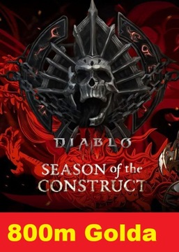 DIABLO 4 800 MLN GOLDA NOWY SEZON 3 SEZON OF THE CONSTRUCT PC XBOX PS