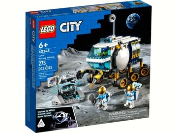 Oryginalne LEGO City 60348 Łazik Księżycowy 275 el